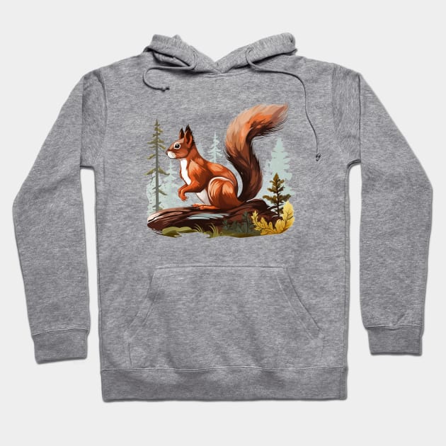 Squirrel Whisperer Hoodie by zooleisurelife